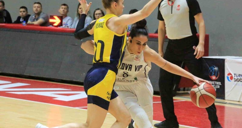 Fenerbahçe deplasmanda Yalova VİP’i 1 sayı farkla yendi