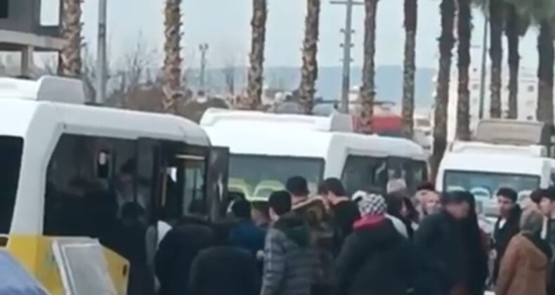 Mardin’de minibüs ile otomobil çarpıştı: 1 yaralı