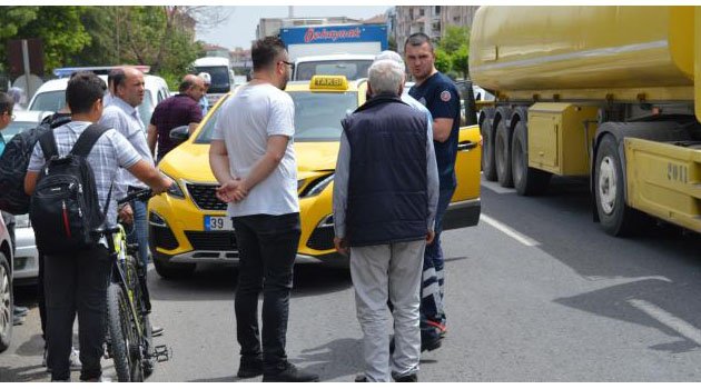 Lüleburgaz'da Trafik Kazası: 1 Yaralı