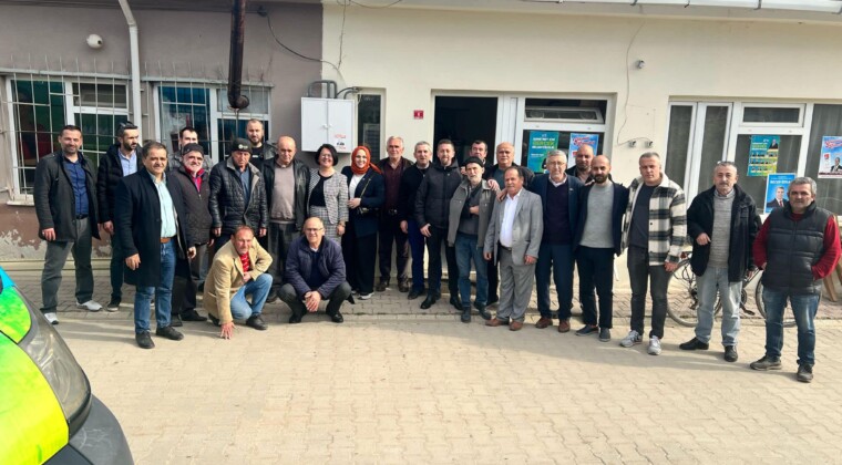 İlçe Teşkilatı, Ahmetbey’de Esnaf Ziyareti Gerçekleştirdi