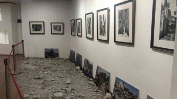 Deprem bölgesinden getirilen objelerin yer aldığı ‘Yaşamın İzleri’ sergisi açıldı
