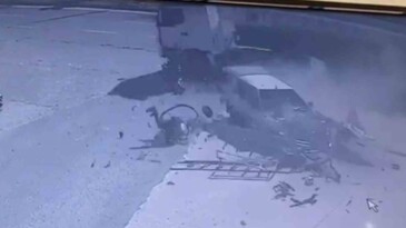 Şanlıurfa’da 1 kişinin öldüğü feci kaza kamerada